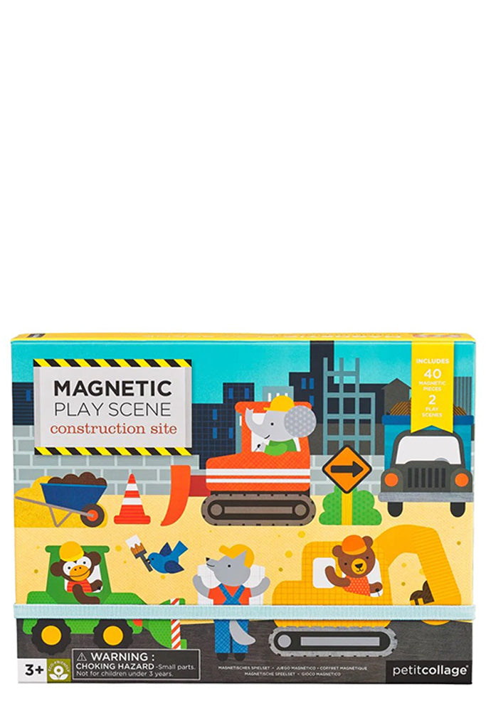 Construction Site Magnetic Play Scene