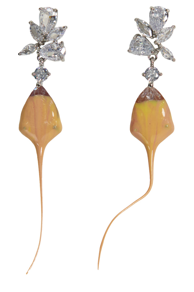 Dipped Sparkle Earrings