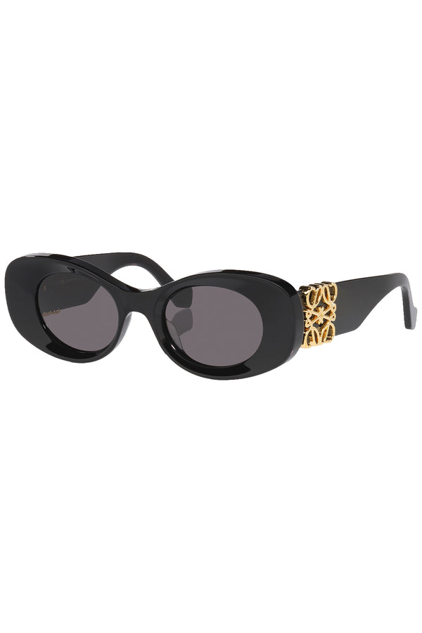 Beveled Oval Maxi Anagram Sunglasses