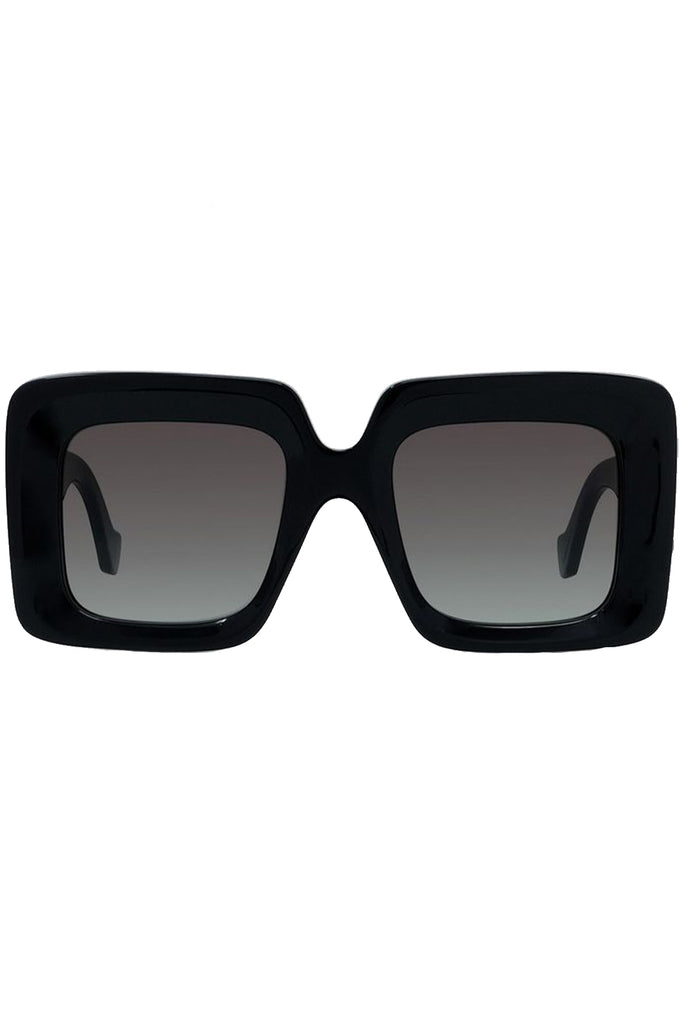 Beveled Square Maxi Anagram Sunglasses