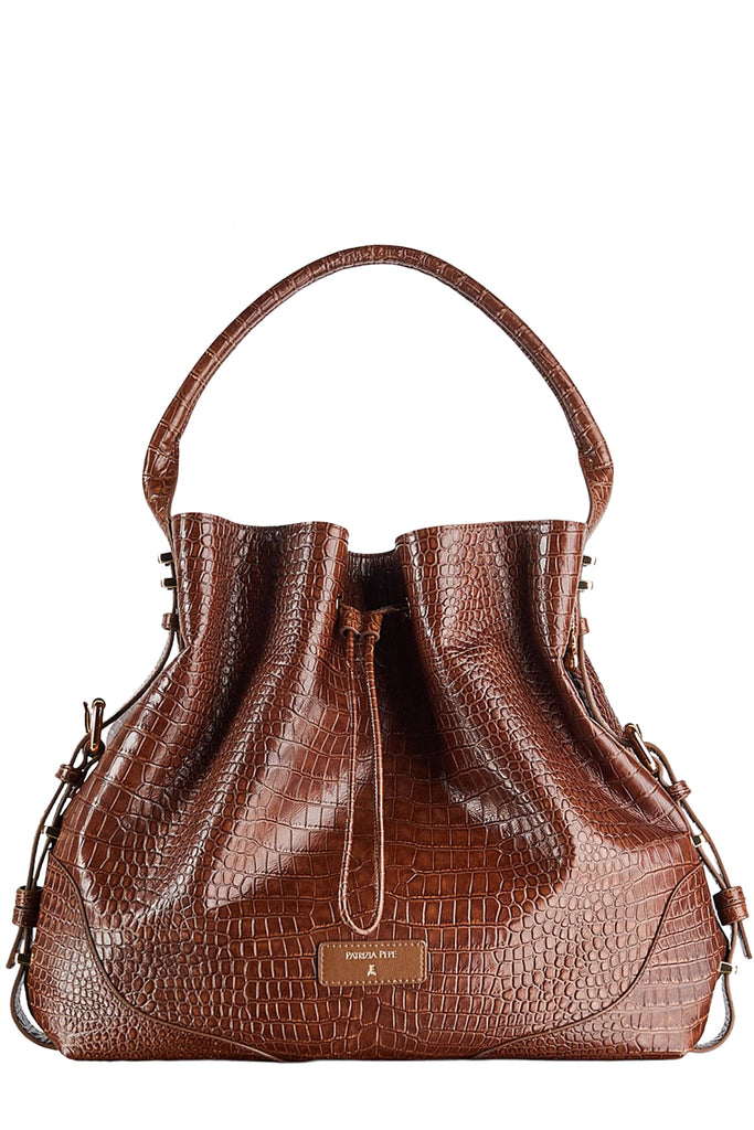 Basket Croco Bag
