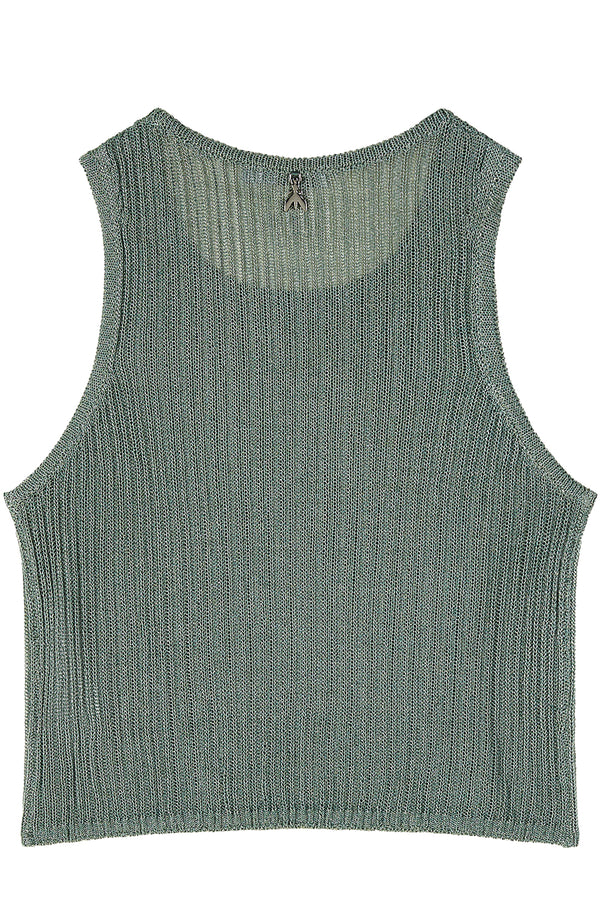 Sleeveless Knitted Top