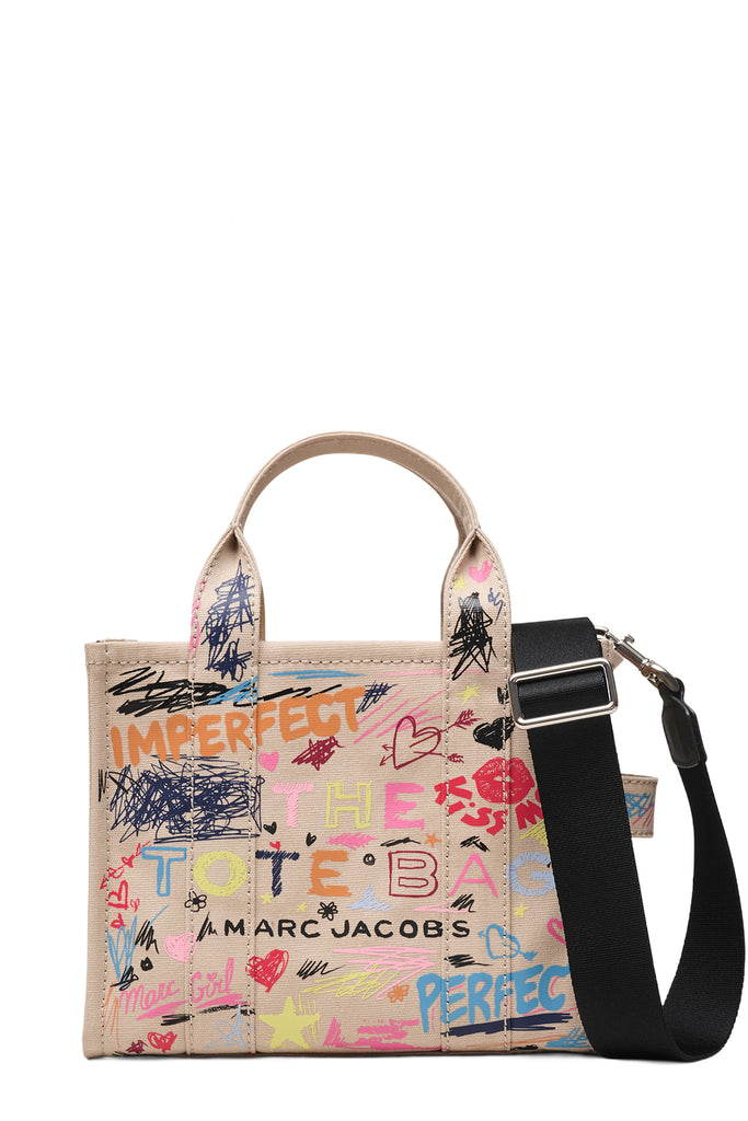 The Small Punk Scribble Canvas Tote Bag