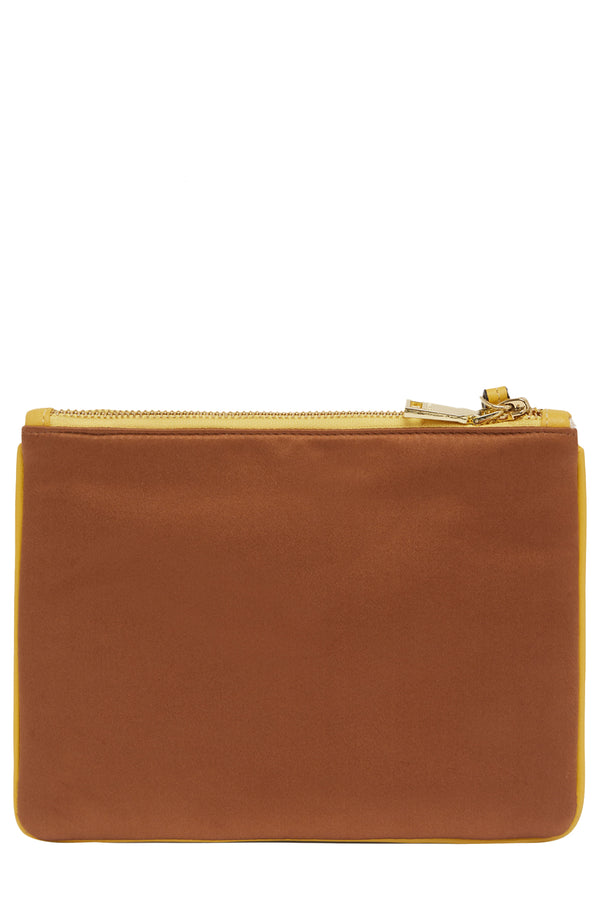 Mokshini Monkey Embroidered Clutch