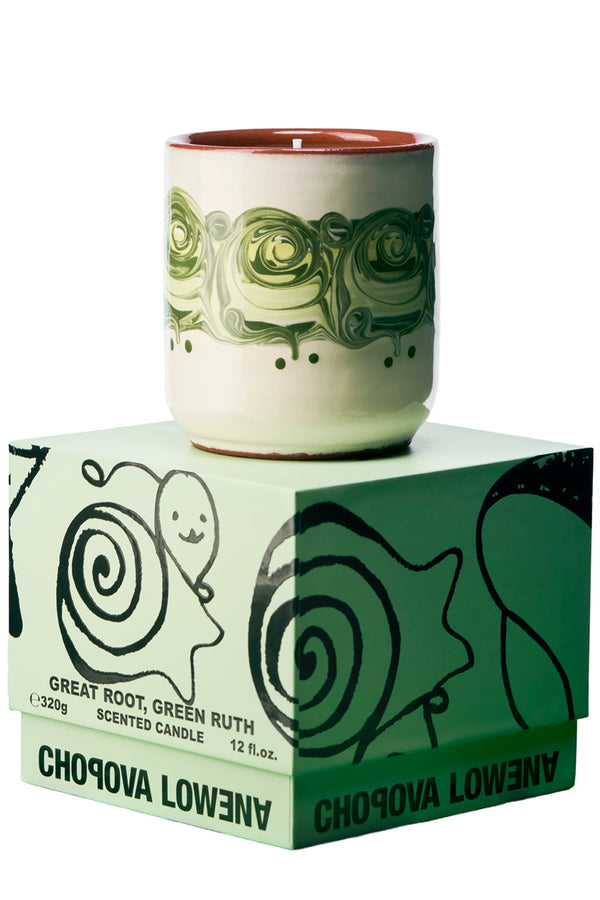 Great Root, Green Ruth Candle
