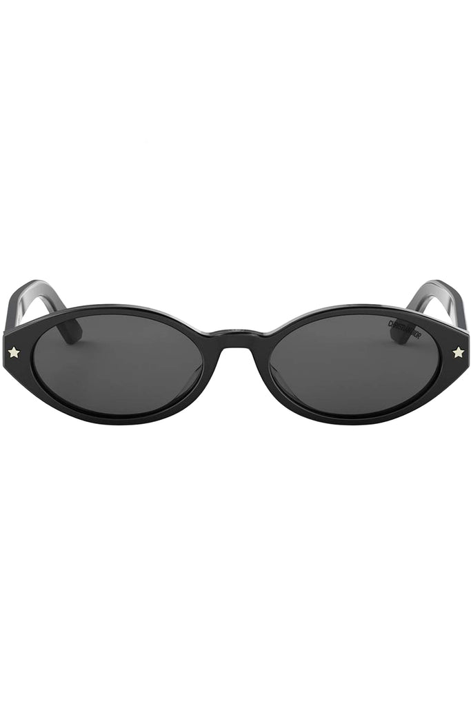 DiorPacific Oval Logo-Temple Sunglasses