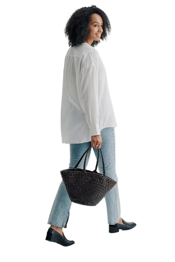 Egola Woven Leather Bag