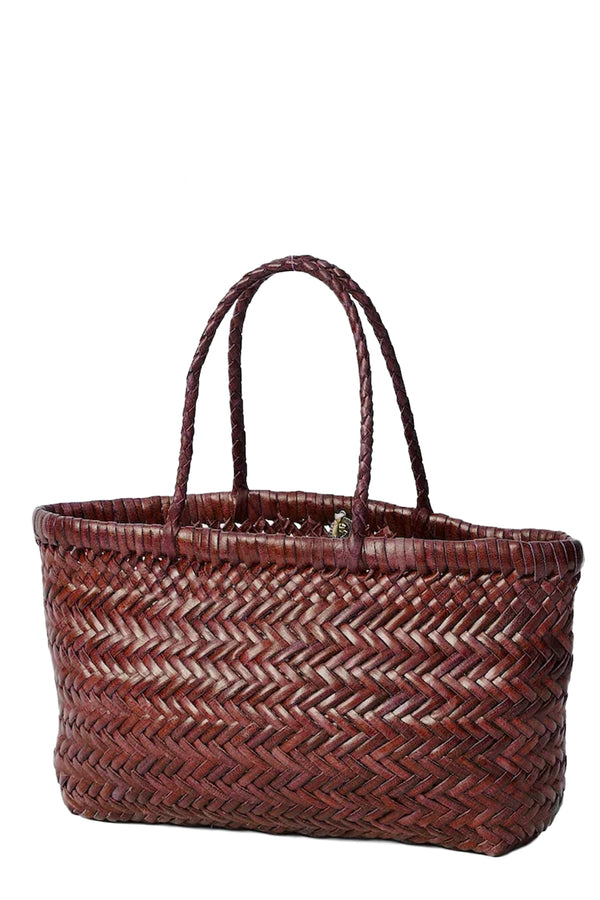 Mini Flat Gora Woven Bag