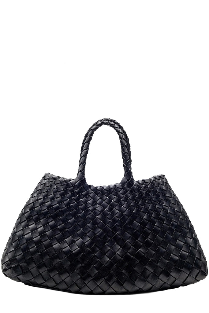 Small Santa Croce Woven Leather Bag