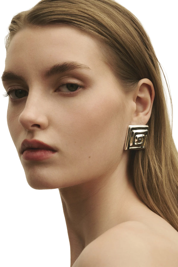 Uzu Square Earrings