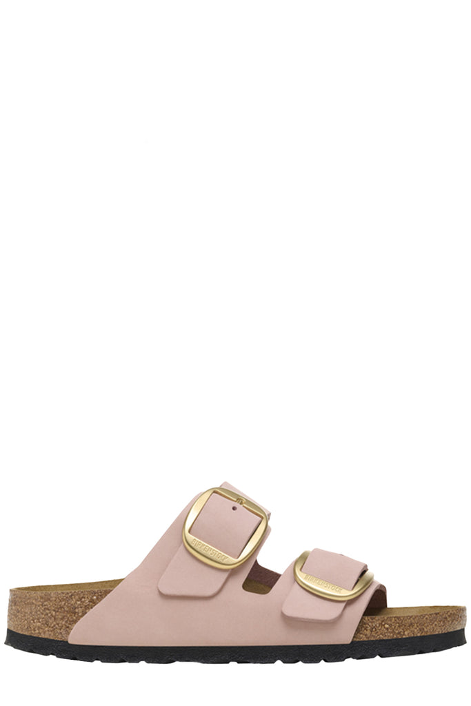 Arizona Big Buckle Nubuck Leather Sandals