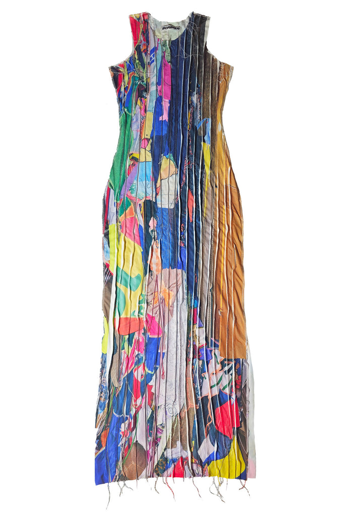 Textured Illusion Dress