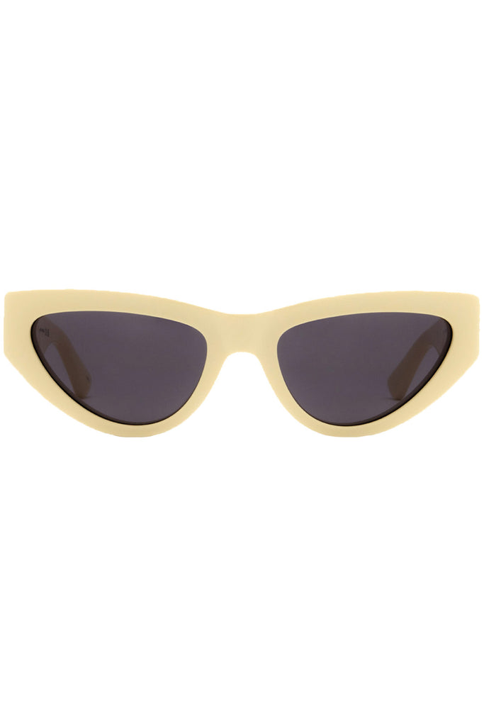 Triangle Metal Detail Cat Eye Sunglasses