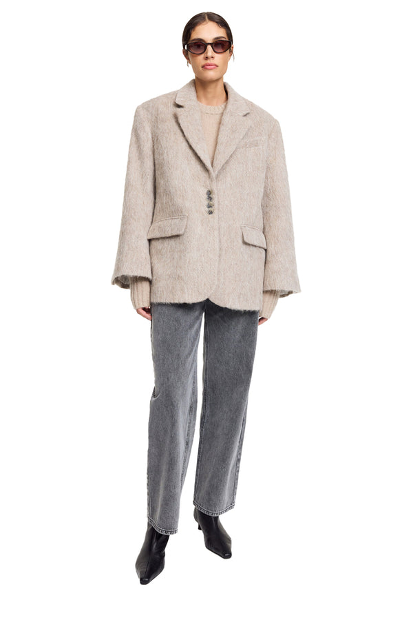 Biena Single-Breasted Blazer