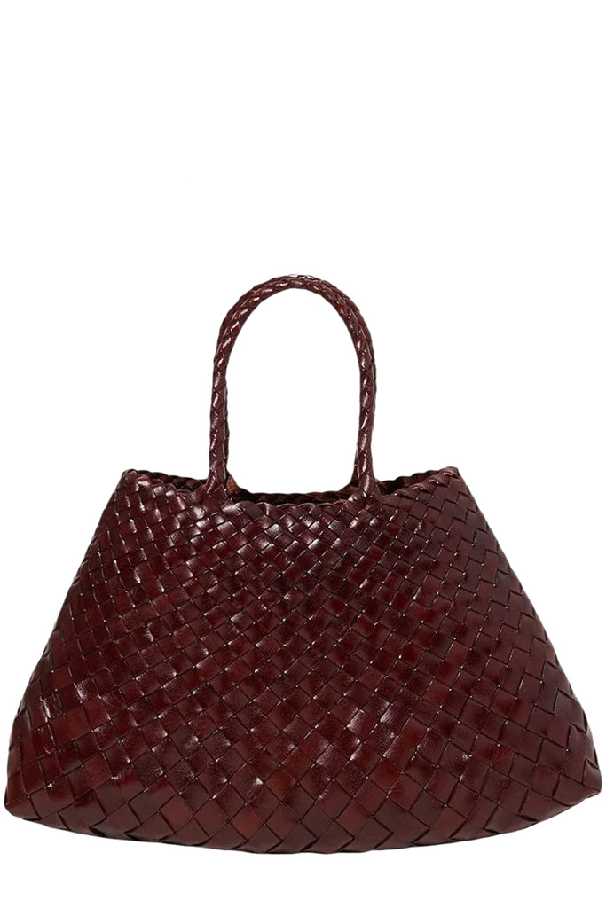 Small Santa Croce Woven Leather Bag