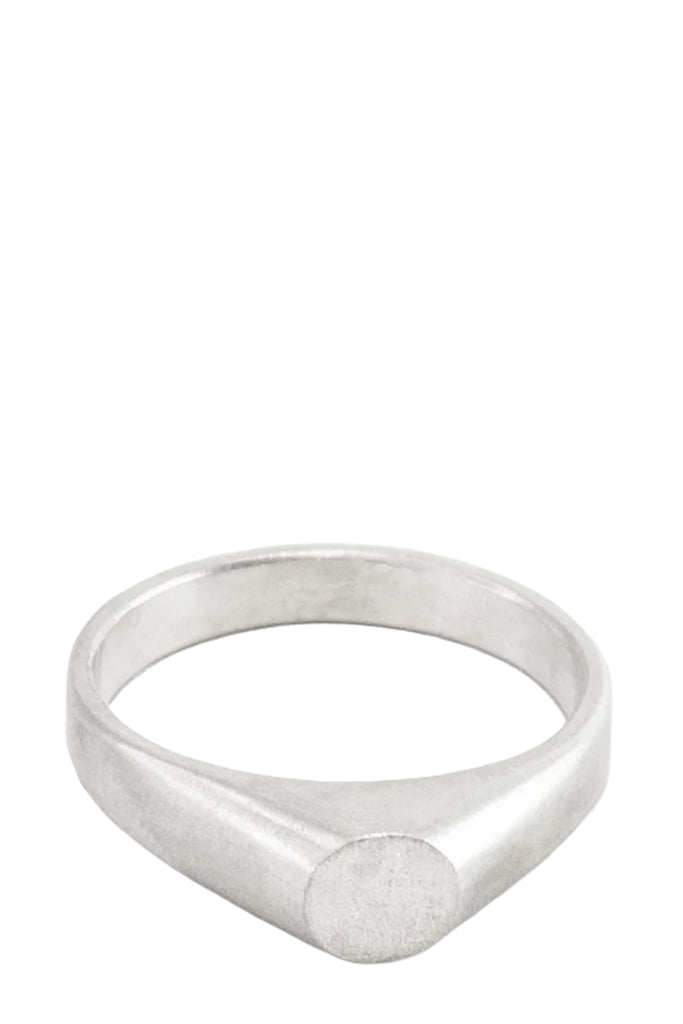 Mini Signet Silver Ring