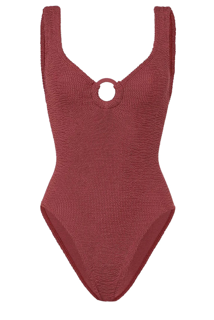 Celine Swimsuit With Tonal Hoops