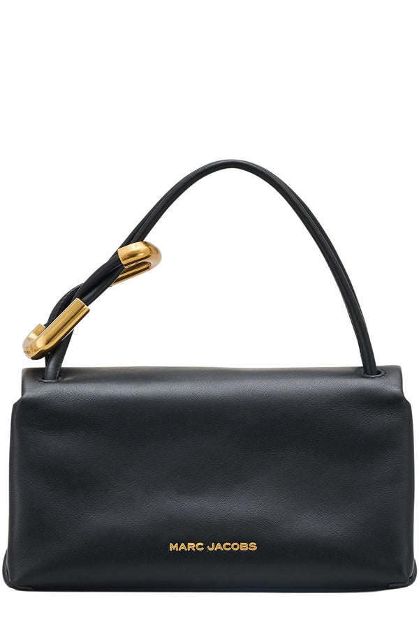 The Mini Leather Dual Top Handle Bag
