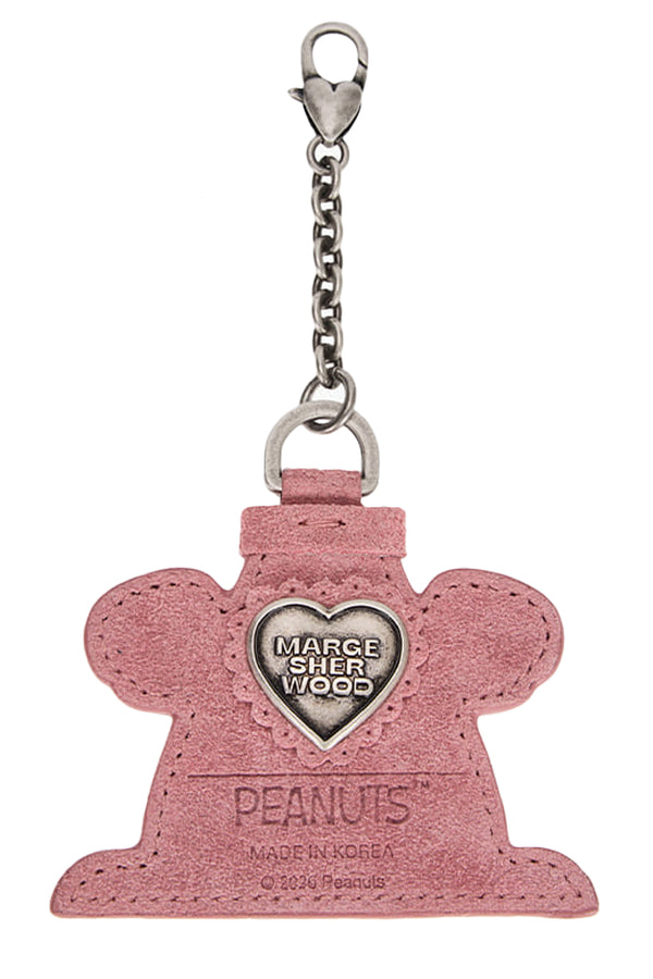 Margesherwood X Peanuts Suede Leather Charm