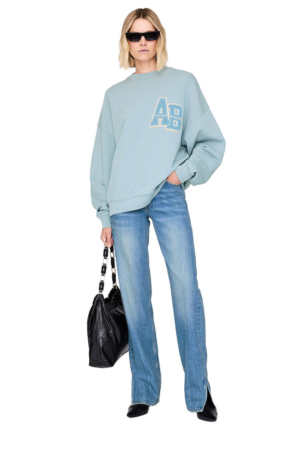 Miles Oversized Sweatshirt Letterman