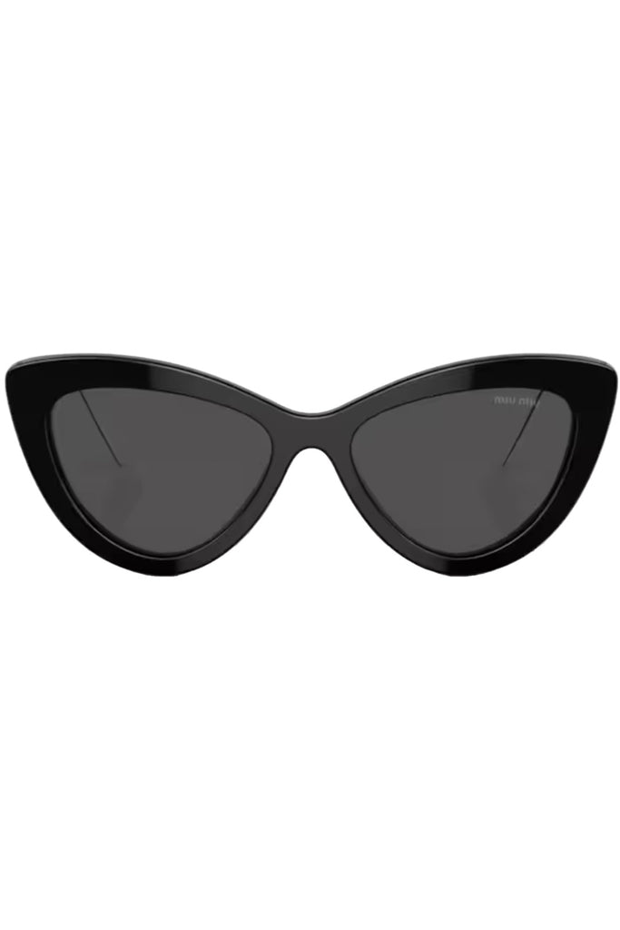 The cat-eye contrast-temple sunglasses from the brand MIU MIU