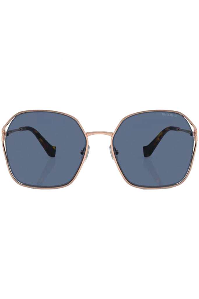 Rectangle Wire-Frame Logo-Embellished Sunglasses