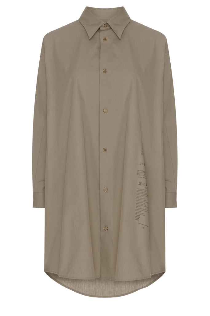 Oversized Shirt Dress