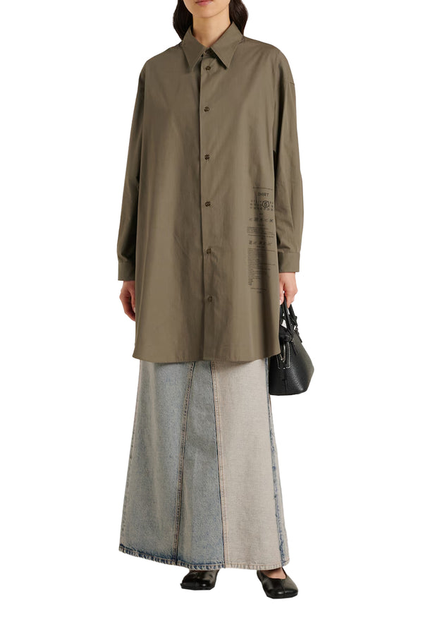 Oversized Shirt Dress