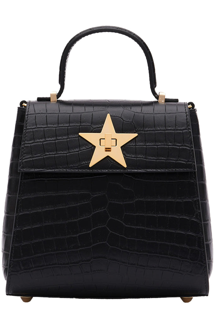 The Star mini bag in black color from the brand NINI