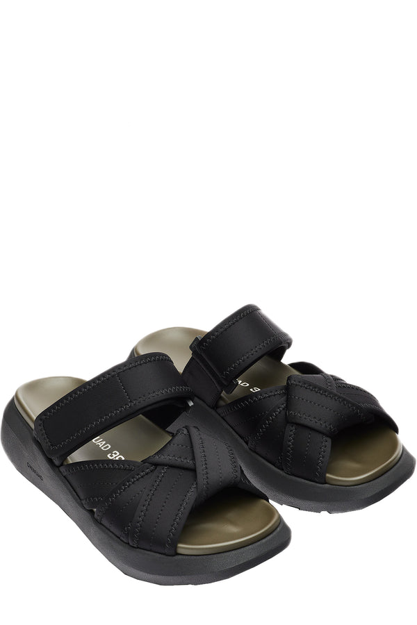 The Noa Neoprene Sandals in black colour from the brand ONWUAD