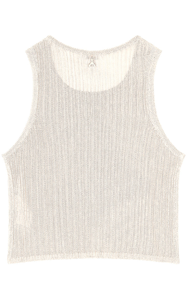 Sleeveless Knitted Top