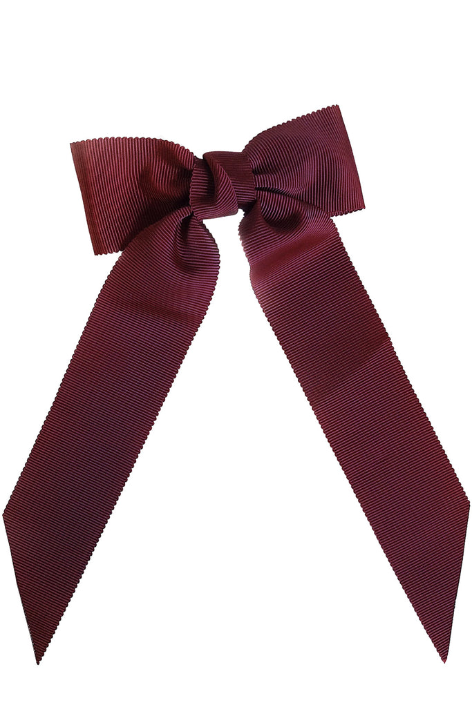 The Nini grande bow in dark rust colour from the brand PICO COPENHAGEN