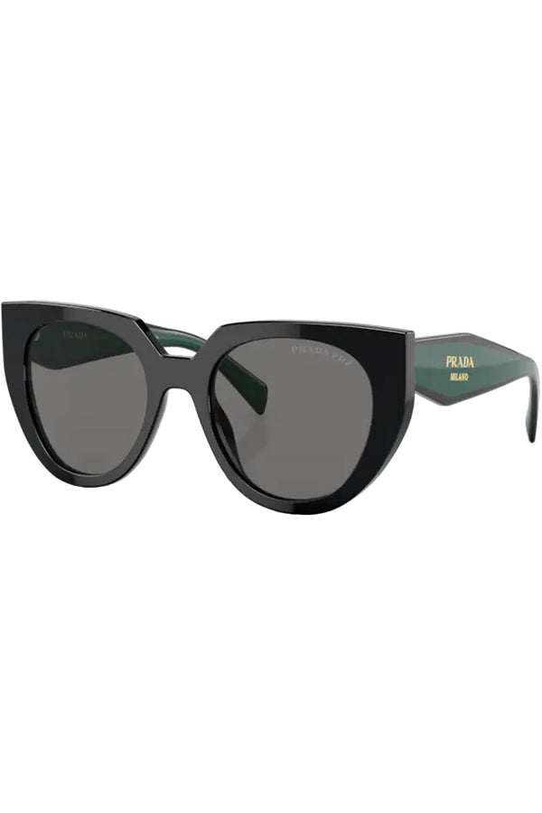 The cat-eye geometric-temple sunglasses from the brand PRADA