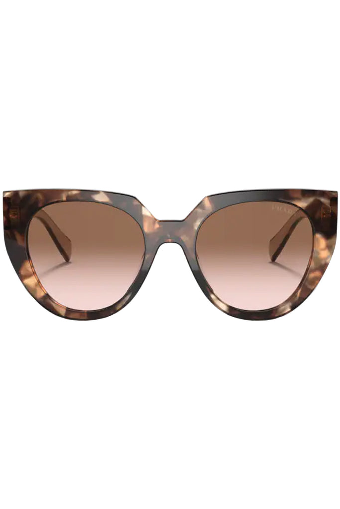 The cat-eye geometric-temple sunglasses from the brand PRADA