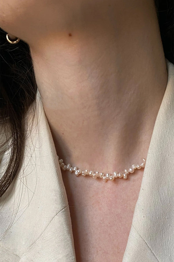 Rice Pearl Necklace