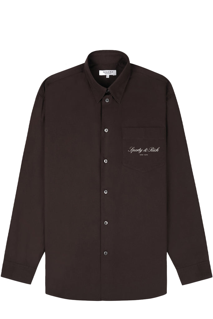 Signature Ny Oversized Shirt