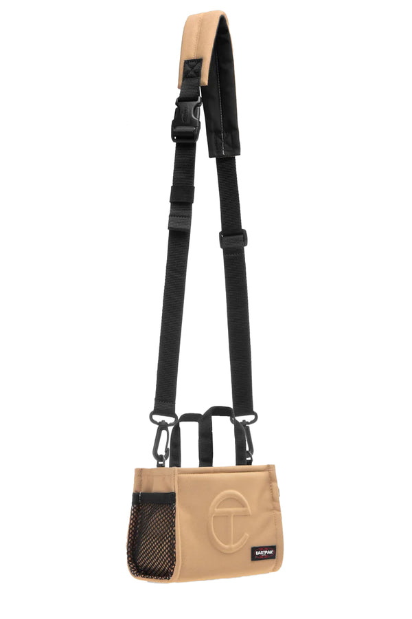 The Telfar X Eastpack Shopper S Totebag in khaki colour from the brand TELFAR X EASTPAK