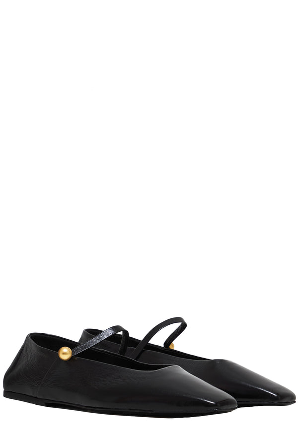 Evina Square Toe Ballet Flats