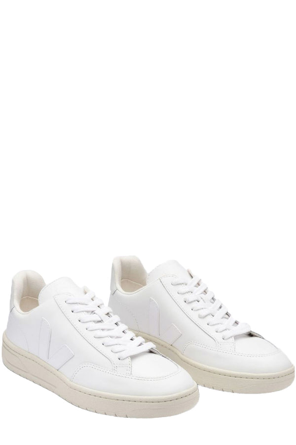 The V-12 leather sneakers in extra white color from the brand VEJA