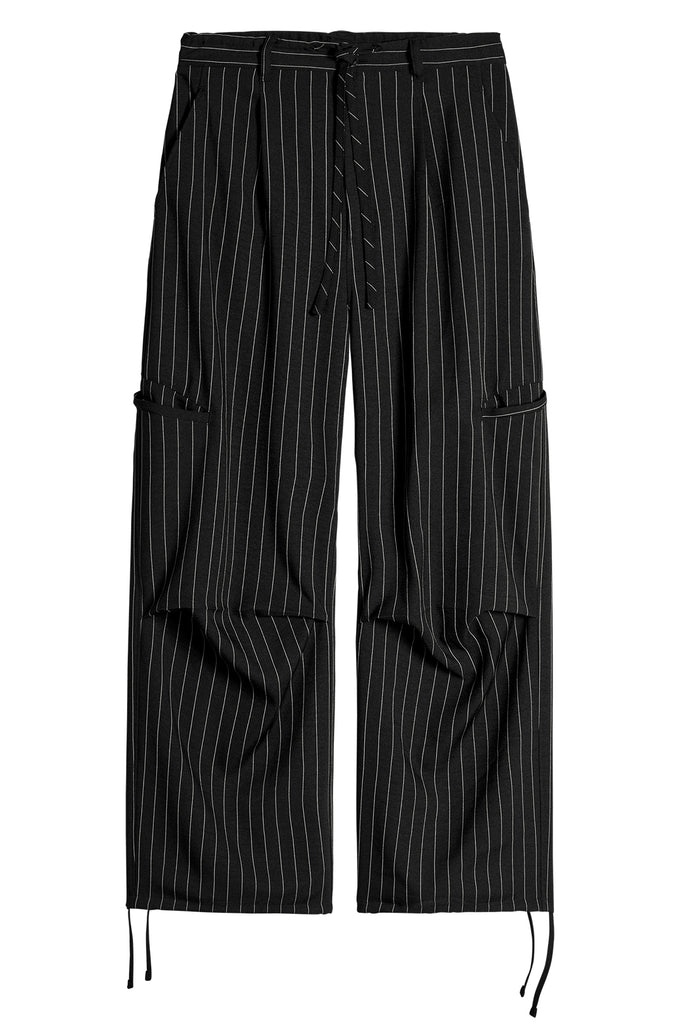 Pinstripe UT Straight Leg Trousers