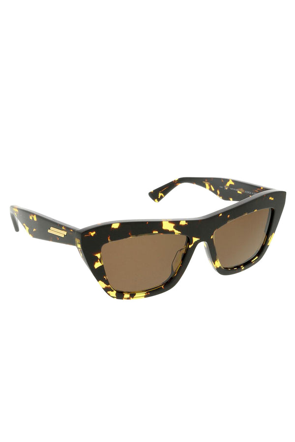 Geometrical Temple Cat Eye Sunglasses