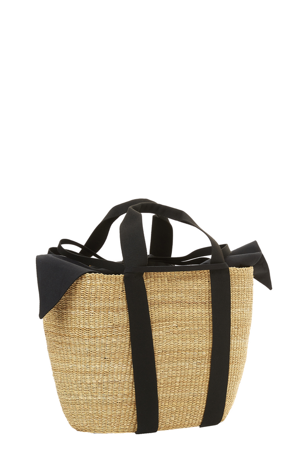 Abby XL Straw Tote Bag