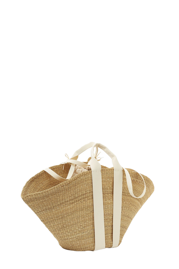 Maxi Sophie Straw Tote Bag