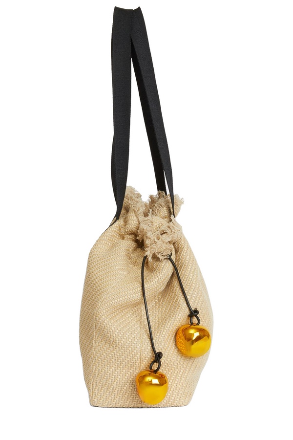 Quinn Straw Tote Bag