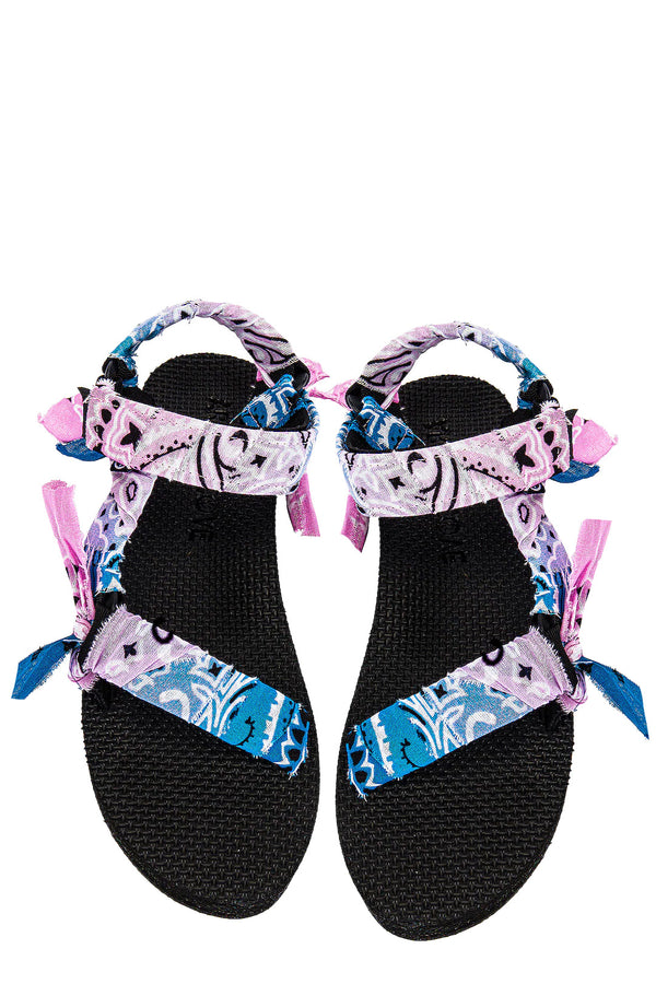 Trekky Platform Bandana Sandals