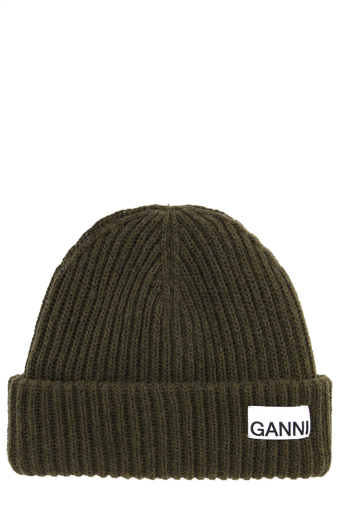 Ribbed-Knit Beanie