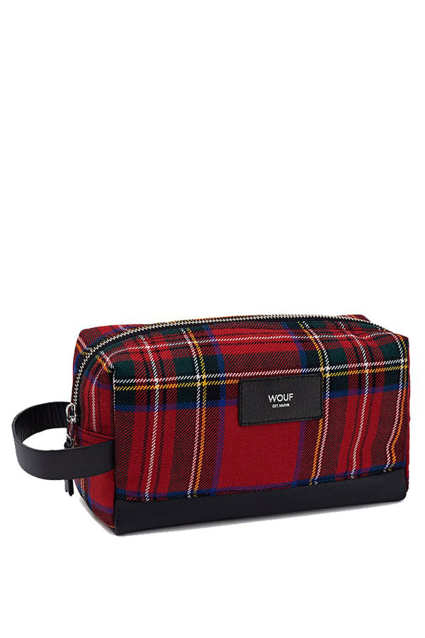 Red Scotland Travel Case