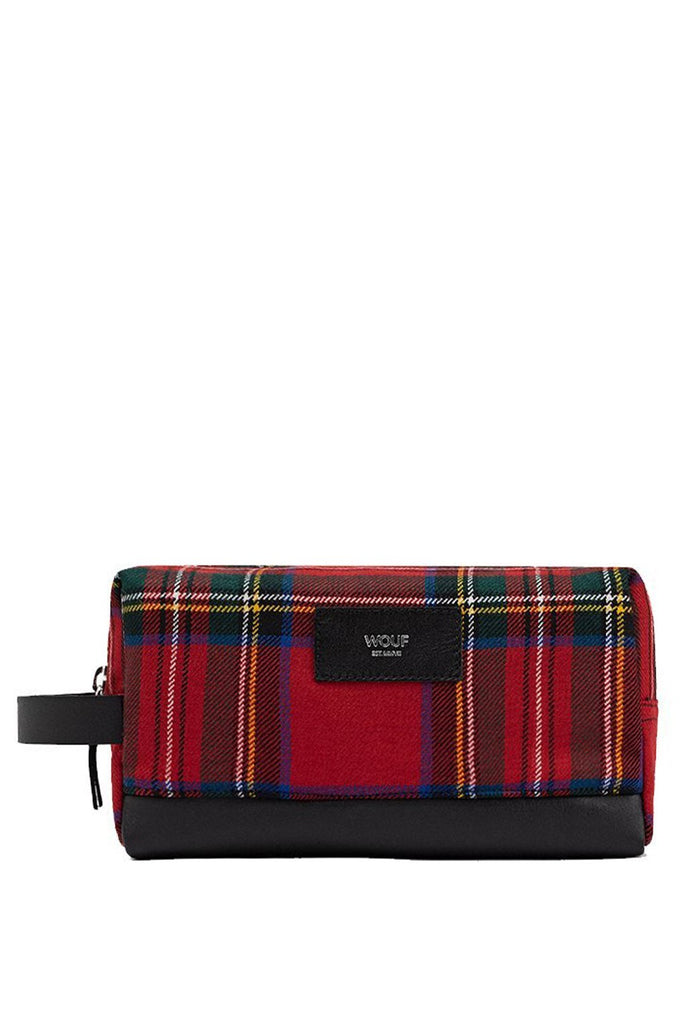 Red Scotland Travel Case