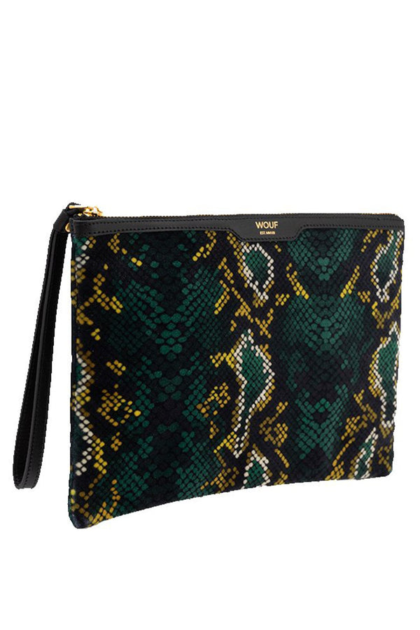 Snakeskin Night Clutch