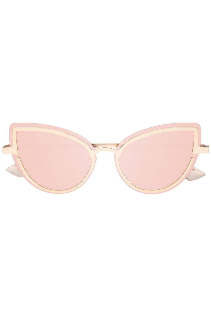 Adulation Gold Blush Sunglasses